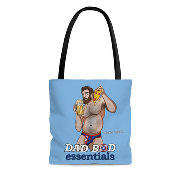 Dad Series "Captain America" / AOP Tote Bag